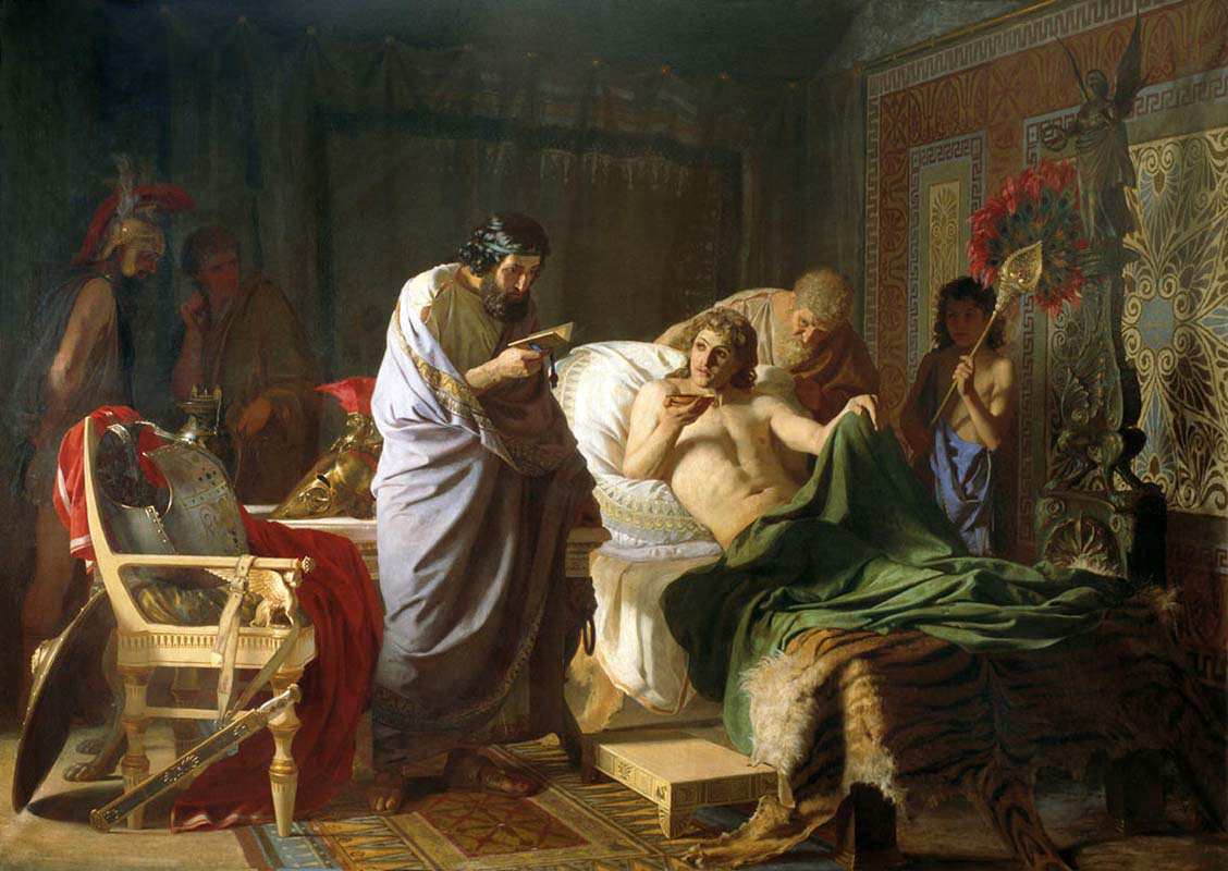 Alexander the Great and Physician Philip of Arcarnania